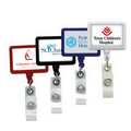 Anti-Microbial Rectangle Badge Reel (Chroma Digital Direct Print)